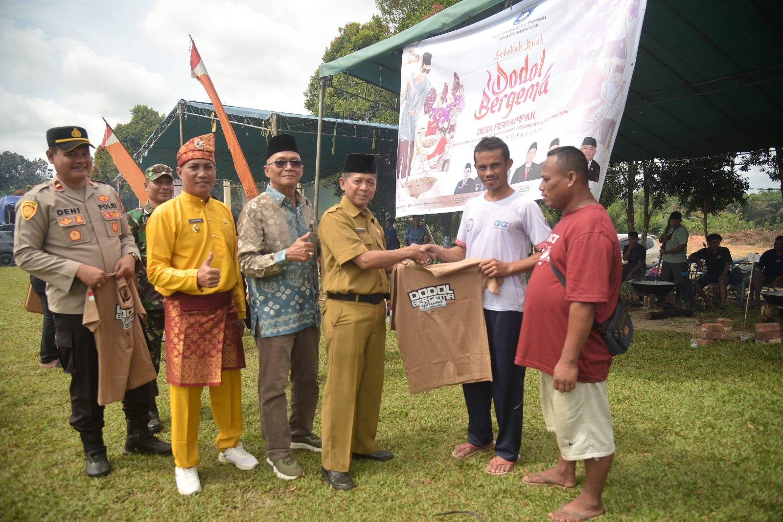 Gema Dodol Penyampak Memanggil, Wabup Bangka Barat Ajak Warga Bersatu dalam Tradisi